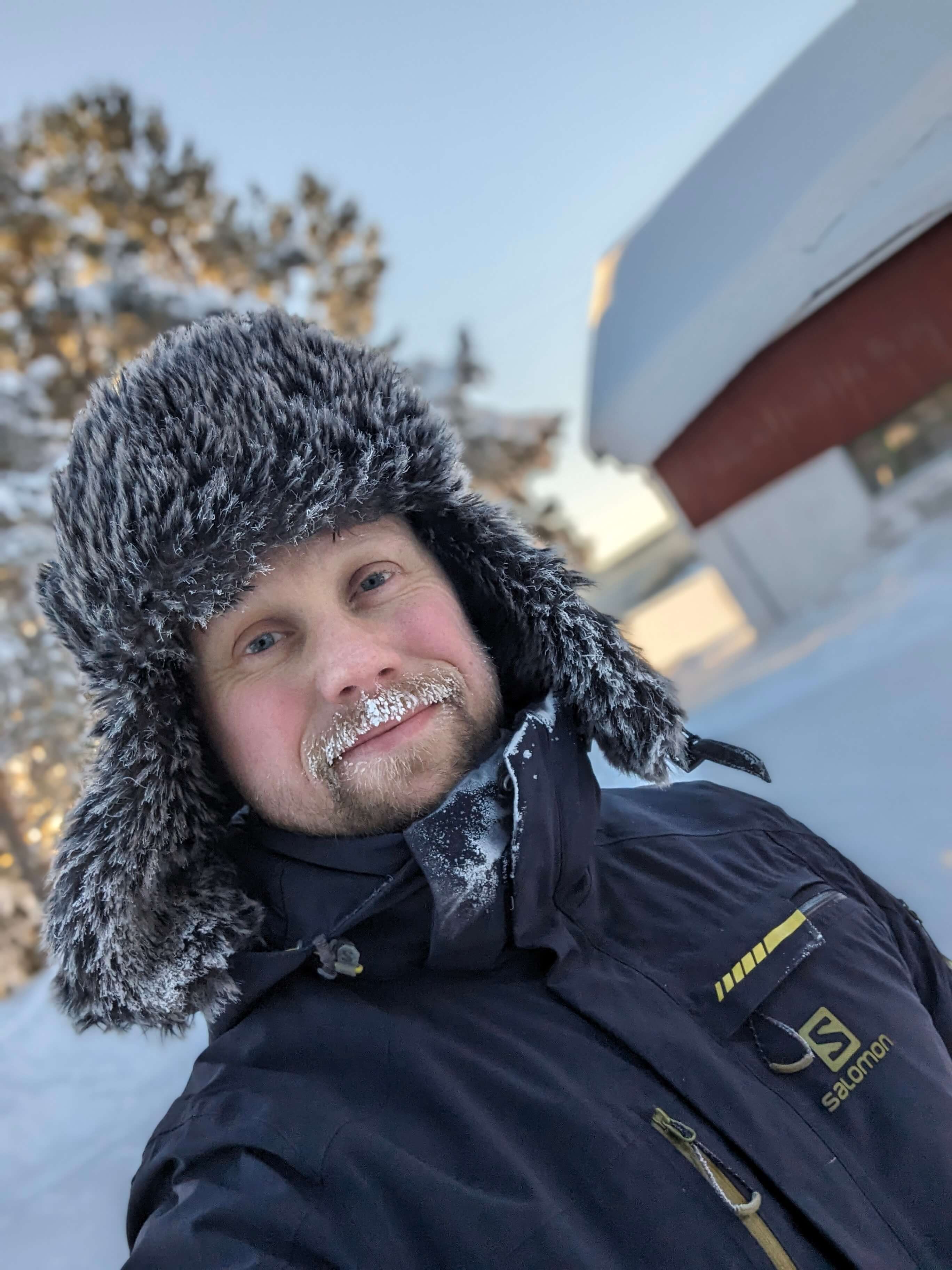 Picture of me in the snow